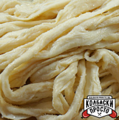 Черева говяжьи 38+мм, 30м (отрезки до 1 м)